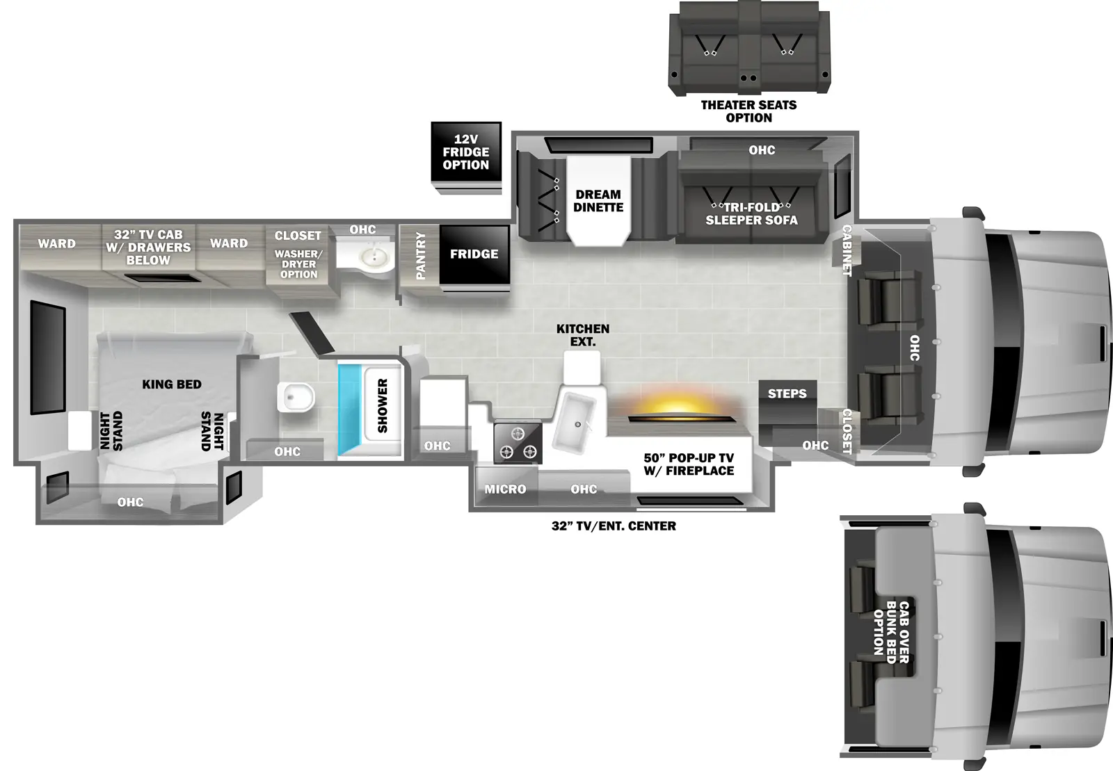 Dx3 37TS Floorplan